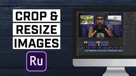 How to Crop and Resize Images in Adobe Premiere Rush - YouTube