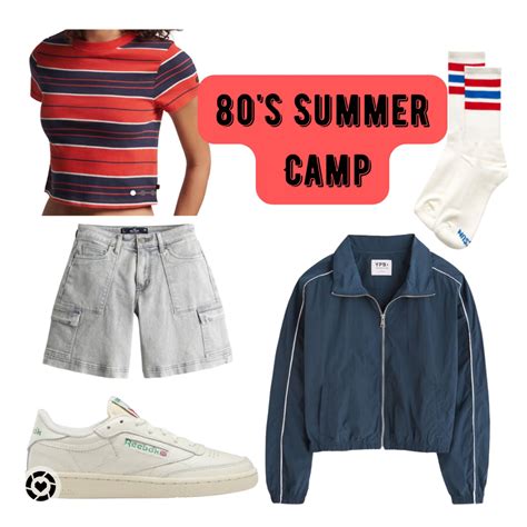 80s Summer Camp in 2024 | Summer party outfit, 80s party outfits ...