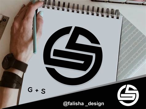 gs monogram logo by falisha_design on Dribbble