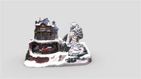 Christmas Village - Download Free 3D model by pes04 [901f026] - Sketchfab