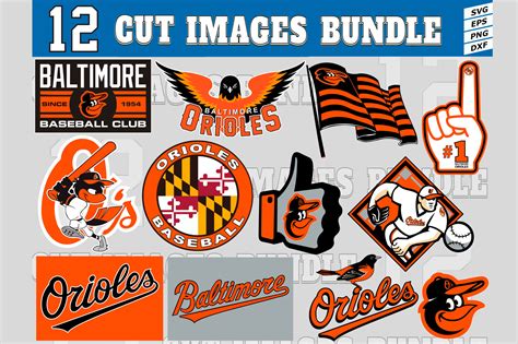 12 Styles MLB Baltimore Orioles Svg, Baltimore Orioles Svg, Baltimore ...