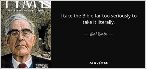 TOP 25 QUOTES BY KARL BARTH (of 107) | A-Z Quotes