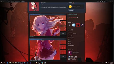 Tomori Nao Steam Profile Artwork :) by Execgambit on DeviantArt