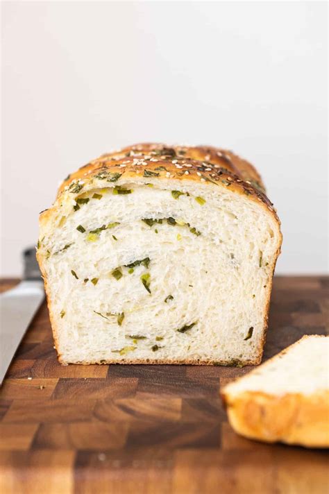 Scallion Milk Bread | Healthy Nibbles by Lisa Lin