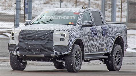 2022 Ford Ranger Raptor spy shots: Mid-size performance truck coming ...