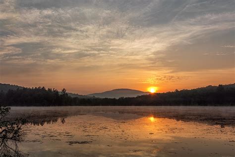 Sunrise At Swan Lake Photograph by Valeriy Shvetsov | Fine Art America