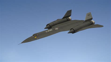 3D Archangel Lockheed A12 - TurboSquid 1676417