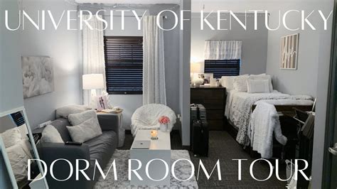 DORM ROOM TOUR 2021!!! | university of kentucky | johnson hall - YouTube