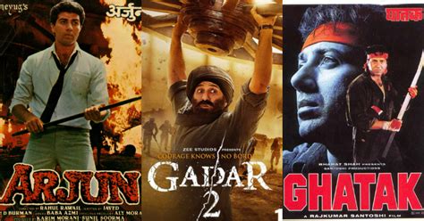 India's Biggest Action Star Sunny Deol's 7 Must-Watch Action Films ...