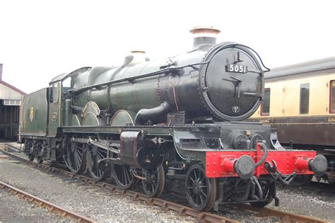 GWR Castle Class no:5051 Earl Bathurst at Didcot Railway C… | Flickr