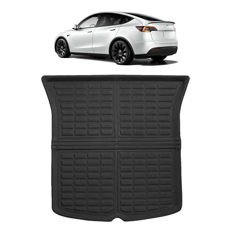 LDCRS Tesla Model Y Trunk Mat 2023 2022 2021 - All Weather Trunk Liner ...