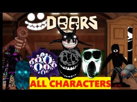 Roblox DOORS ALL MONSTERS NAME | Roblox Doors All Monsters Name - YouTube