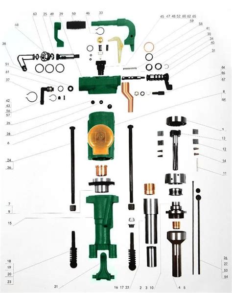 Jack Hammer Parts High Quality Rock Drill Parts Cyilnder For YT24 Hand ...