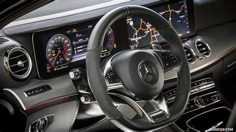 2017 Mercedes-AMG E43 Sedan - Interior, Steering Wheel | Caricos