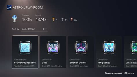 My first ever platinum trophy!!! Astro’s Playroom is AMAZING! A ...