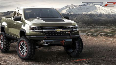 Diesel-Powered Chevrolet Colorado ZR2 Concept Crawls Into L.A.