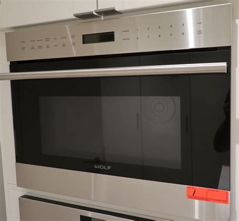 Wolf MDD24TE/S/TH Microwave Oven (Front panel 23.5"W x 18"H) - Retail ...