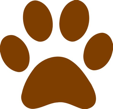 Baby Bear Paw Print - ClipArt Best