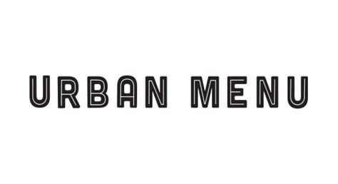 Urban Menu - MenuDirections