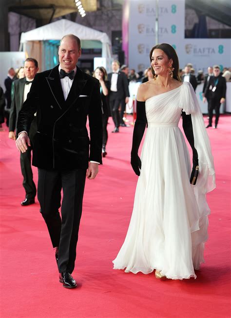 Kate Middleton Brings Royal Glamour to the 2023 BAFTAs in Sleek Opera ...