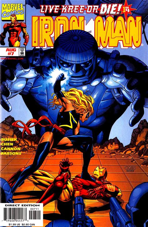 Read online Iron Man (1998) comic - Issue #7