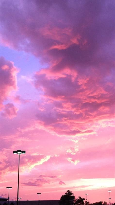 Lockscreens 💕 | Sky aesthetic, Pink clouds wallpaper, Scenery wallpaper