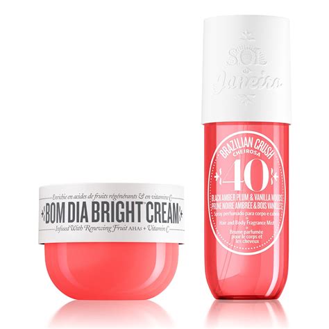 Bom Dia Bright Cream and Mist Set - Sol de Janeiro