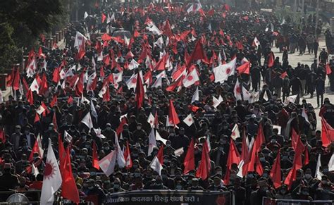 Thousands Protest In Nepal Against PM's Dissolution Of Parliament