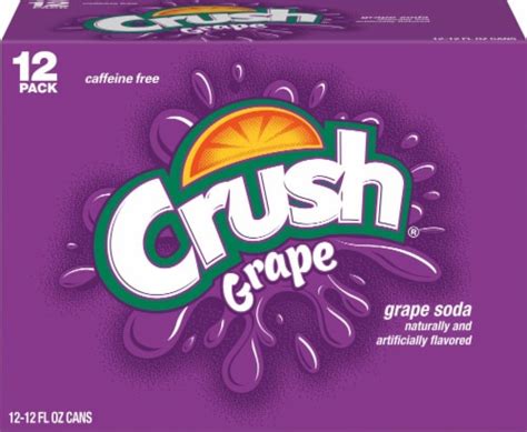 Crush Grape Soda, 12 cans / 12 fl oz - Kroger