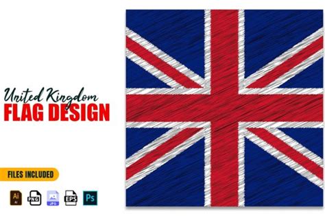 British / UK National Day Flag Design Graphic by mspro996 · Creative ...