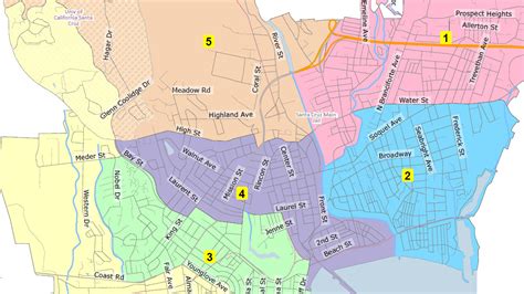 Residents weigh draft maps for Santa Cruz City Council districts - Santa Cruz Local