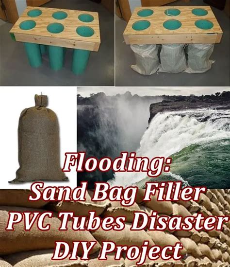 Flooding - Sand Bag Filler PVC Tubes Disaster DIY Project - The ...