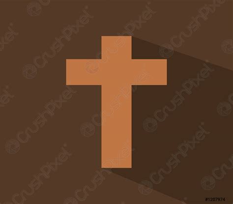 Religious cross icon - stock vector 1207974 | Crushpixel