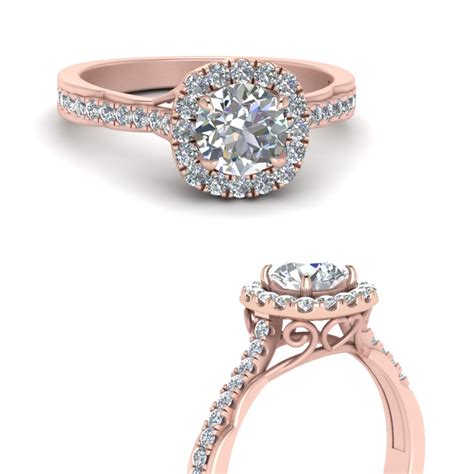 Low Profile Engagement Rings | Fascinating Diamonds