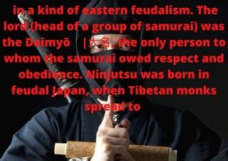 NINJUTSU HISTORY | PPT