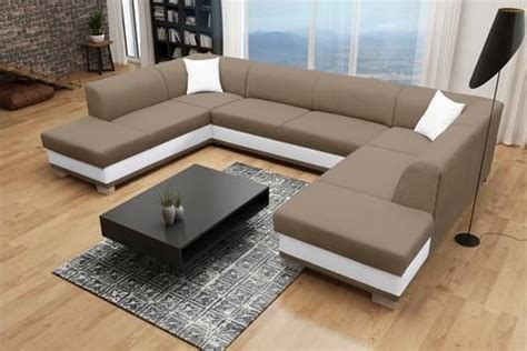 ARCO U - huge elegant U-shaped sofa bed with sleeping function >340x220cm