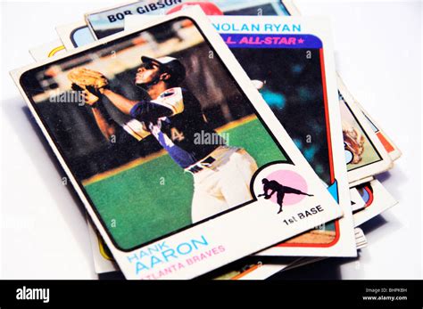 Baseball cards collection Stock Photo - Alamy