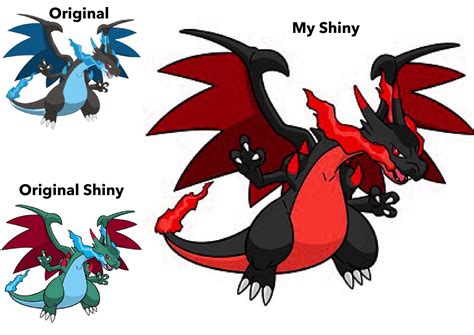 Making a new Shiny version for my favorite Pokémon Day 1: Mega Charizard X. I know it’s not that ...