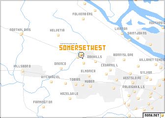 Somerset West (United States - USA) map - nona.net