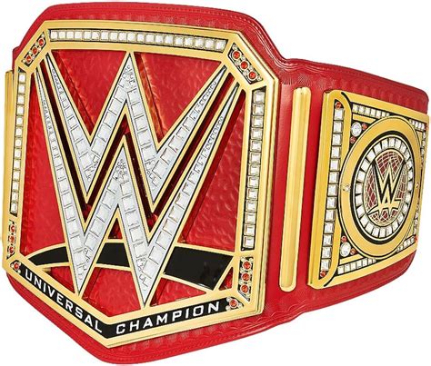 WWE Universal Championship Commemorative Title Belt: Amazon.co.uk: Clothing