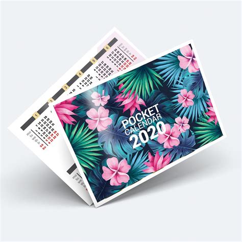 PERSONALIZED HANDY POCKET CALENDARS | PRINT SPOT