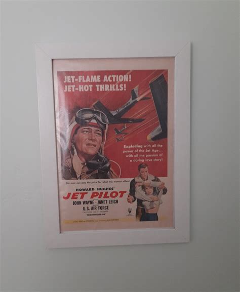 Jet Pilot poster from 1957 I got couple months ago. : r/classicfilms