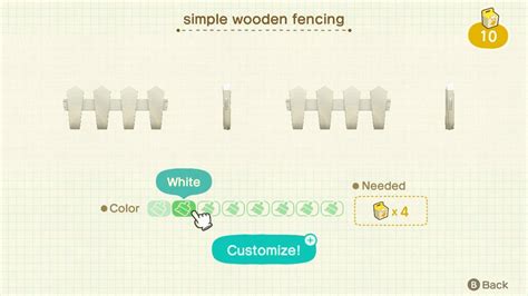 Animal Crossing: How to Customize Fences