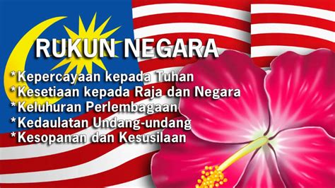 Rukun Negara Sebagai Ideologi: PRINSIP - PRINSIP RUKUN NEGARA