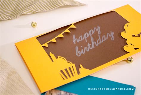 Birthday Envelope - Free SVG Cut File | Designs By Miss Mandee