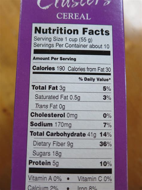 Raisin Bran Flakes Nutrition Facts | Besto Blog