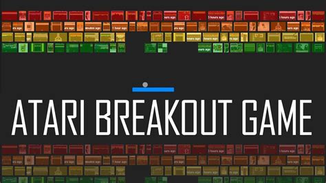 Play Atari Breakout game online on Google - YouTube