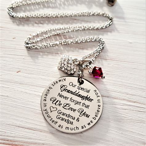 Granddaughter Gift From Grandparents Granddaughter - Etsy | Granddaughter gift, Sweet 16 gifts ...