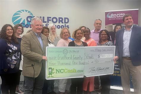 Treasurer Folwell Returns Missing Money During Visit to Guilford County Schools | NC Treasurer