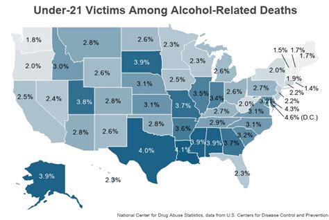 Alcohol Abuse Statistics [2022]: National + State Data - NCDAS